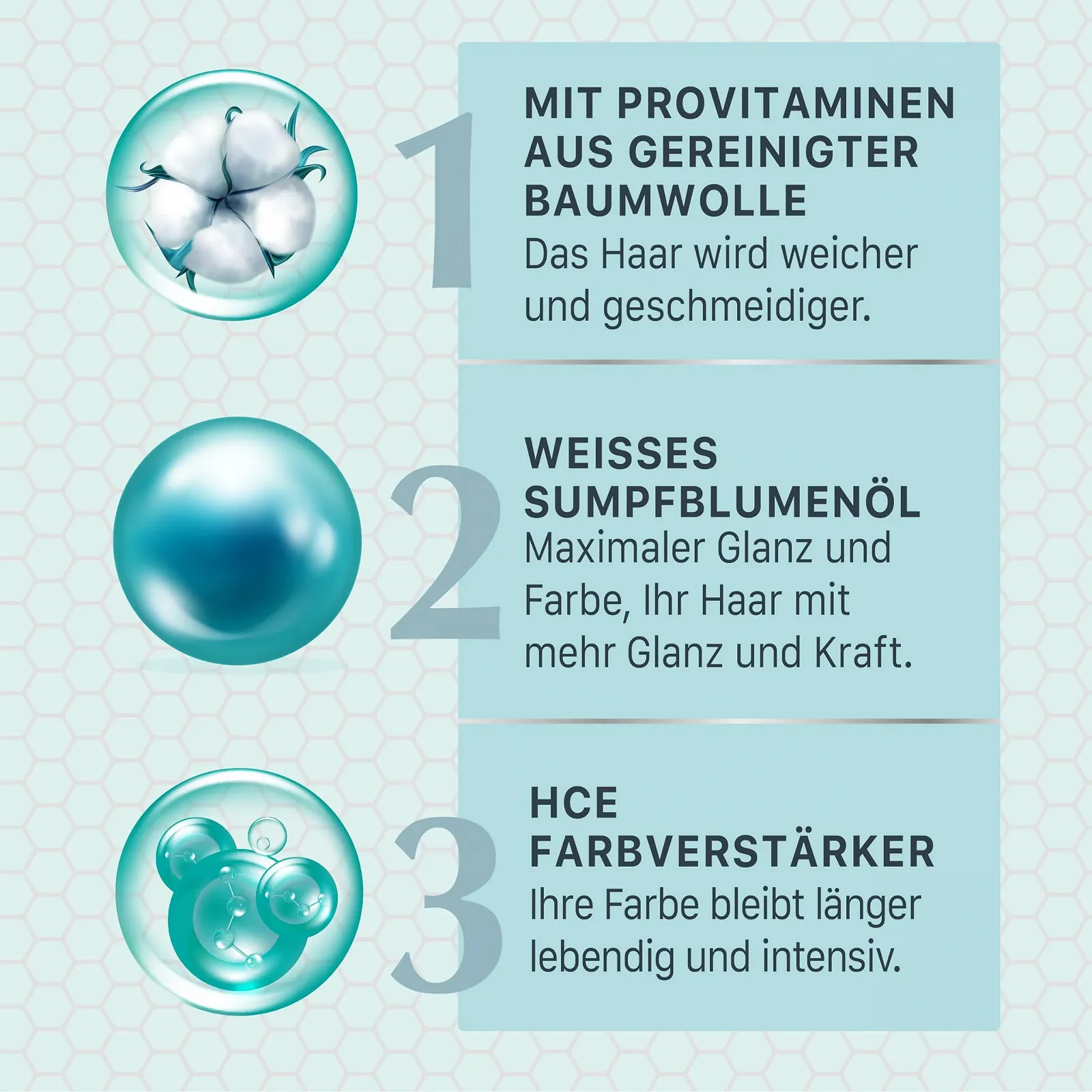 Фарба для волосся Clinuance Delicate Permanent Ammonia Free More Shine Intense Colour 100% Coverage 1.0 Чорний, 3 упаковки, фото №3 Фарба для волосся Clinuance Delicate Permanent Ammonia Free More Shine Intense Colour 100% Coverage 1.0 Чорний, 3 упаковки, фото №3