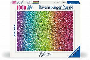 Пазл Ravensburger Challenge 12000116 Puzzle Glitter 1000 деталей synthetic.ua - Фото 1