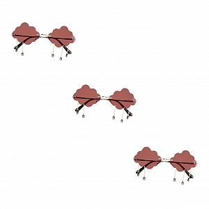 Сонцезахисні окуляри PACKOVE хмарка, 3 пари - Фото 1