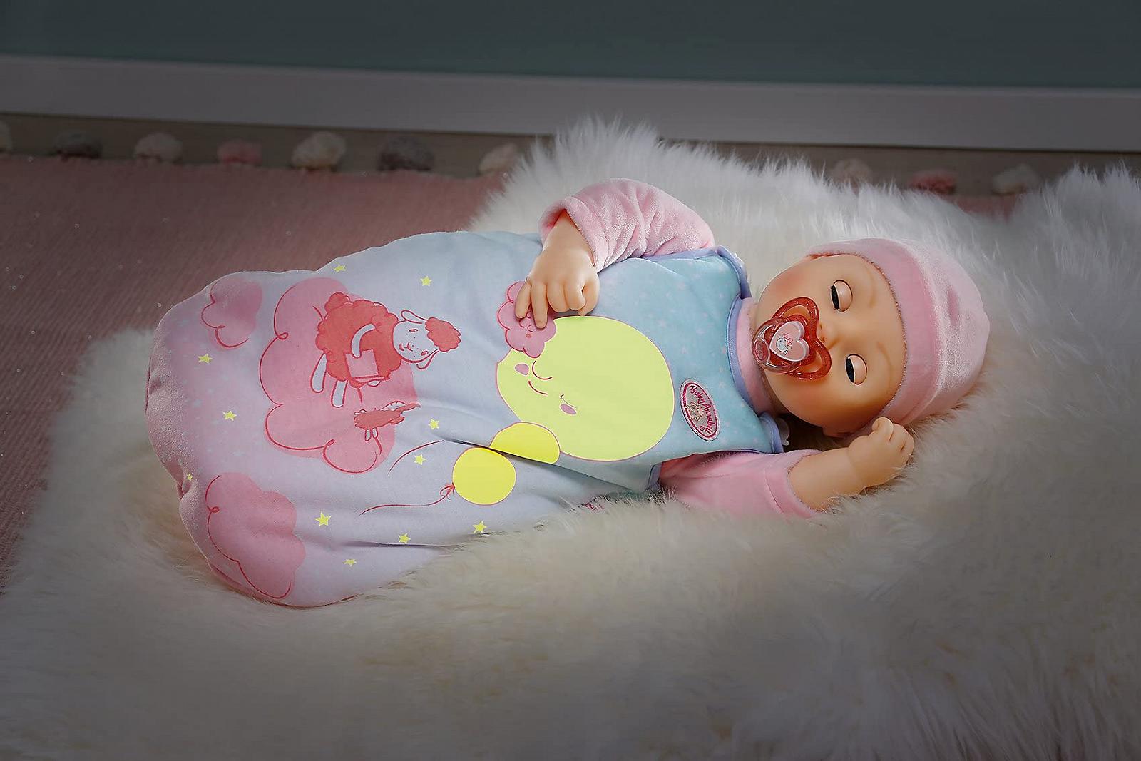 Спальный мешок Zapf Creation Baby Annabell Sweet Dreams 703182 с пришитыми крыльями и застежкой на липучке для кукол 43 см, фото №6 Спальный мешок Zapf Creation Baby Annabell Sweet Dreams 703182 с пришитыми крыльями и застежкой на липучке для кукол 43 см, фото №6
