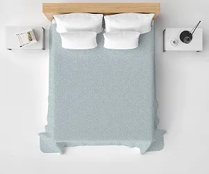 Покривало на ліжко HomeLife Літнє Двоспальне ліжко 100% Бавовна - Фото 1