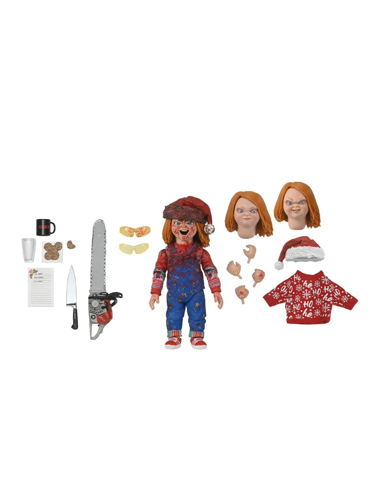 Екшн-фігурка NECA TV Series Chucky Christmas 10 см, фото №1