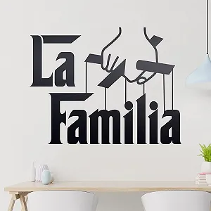 Наклейка на стіну KIWISTAR La Familia Family Mafia Hooligans 6 розмірів - Фото 1