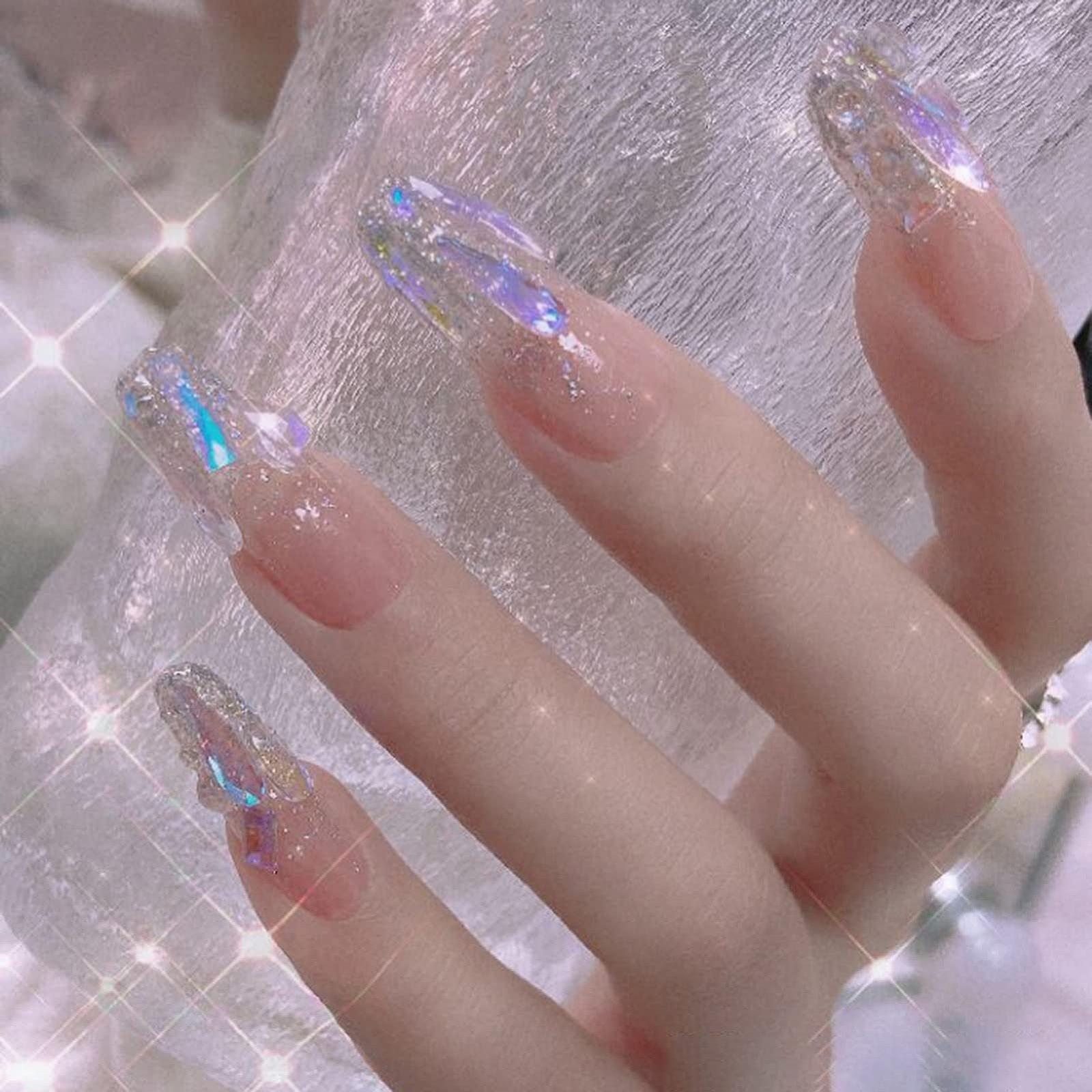 Украшения для ногтей Мини Симфония Стекло Стразы для девочек Красный, фото №5