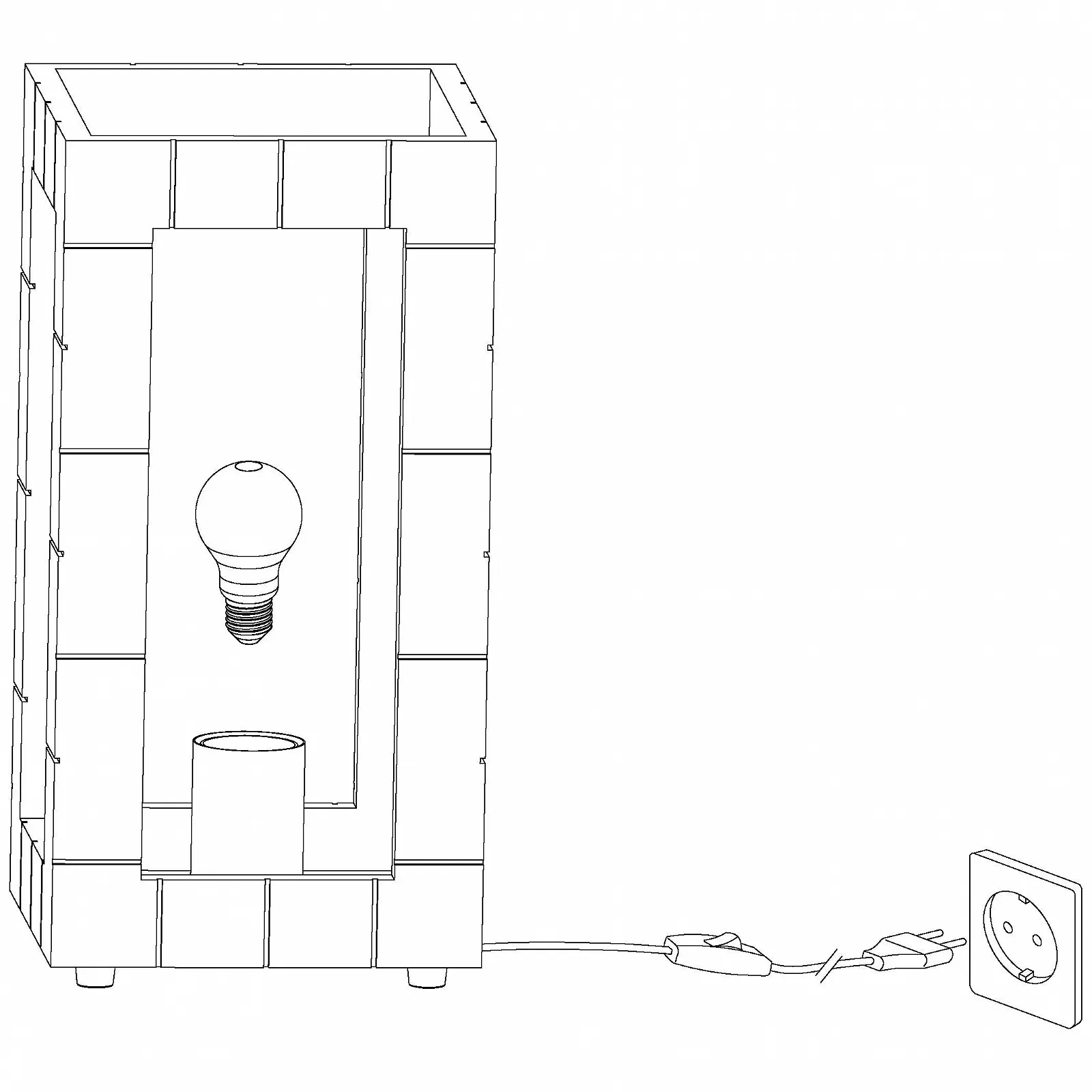 Настільна лампа EGLO Takhira 1xE27 Чорний/Коричневий, фото №3