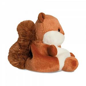 Мягкая игрушка Aurora Palm Pals Nibbles Белка 13 см Коричневый и бежевый synthetic.ua - Фото 1