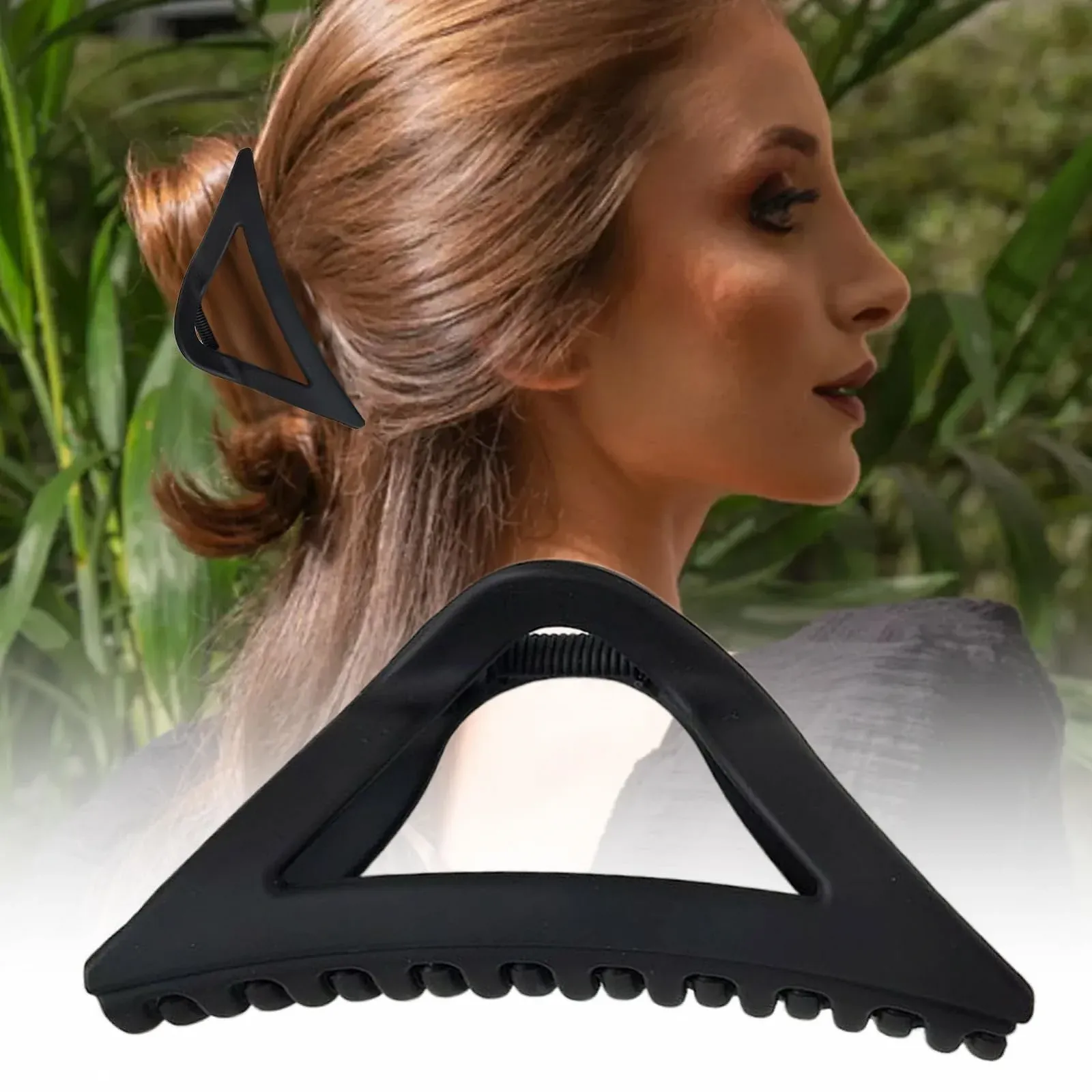 Краб для волос Нескользящий Сильный держащий Эш, фото №3 Краб для волос Нескользящий Сильный держащий Эш, фото №3