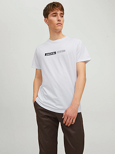 Футболка Jack&Jones 12221946 Белый 2XL - Фото 1