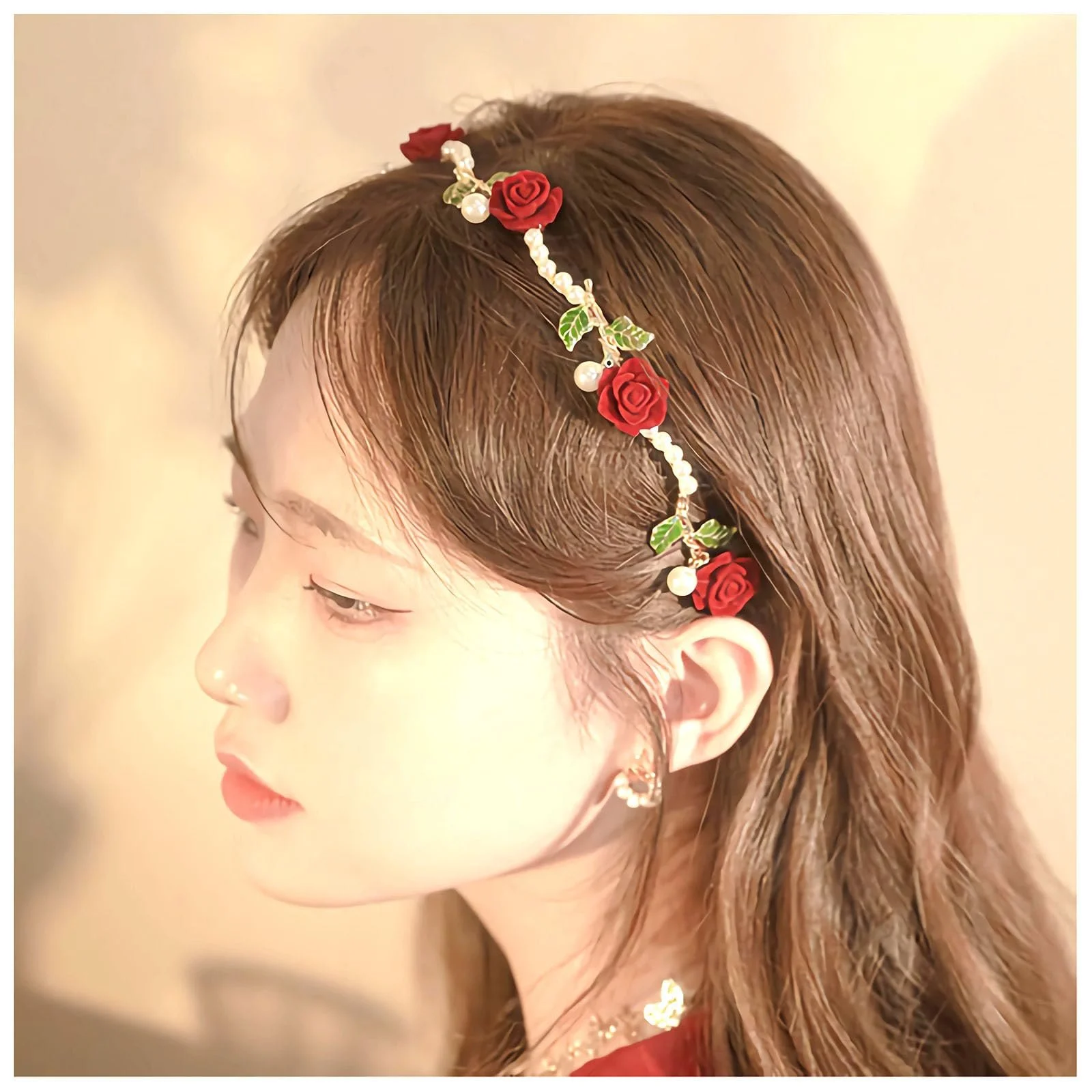 Обруч на голову Цветок, фото №1