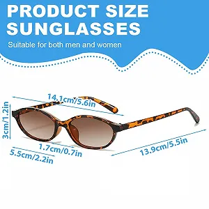 Солнцезащитные Очки HAZMA Ретро Овальные Кошачий Глаз UV400 synthetic.ua - Фото 1