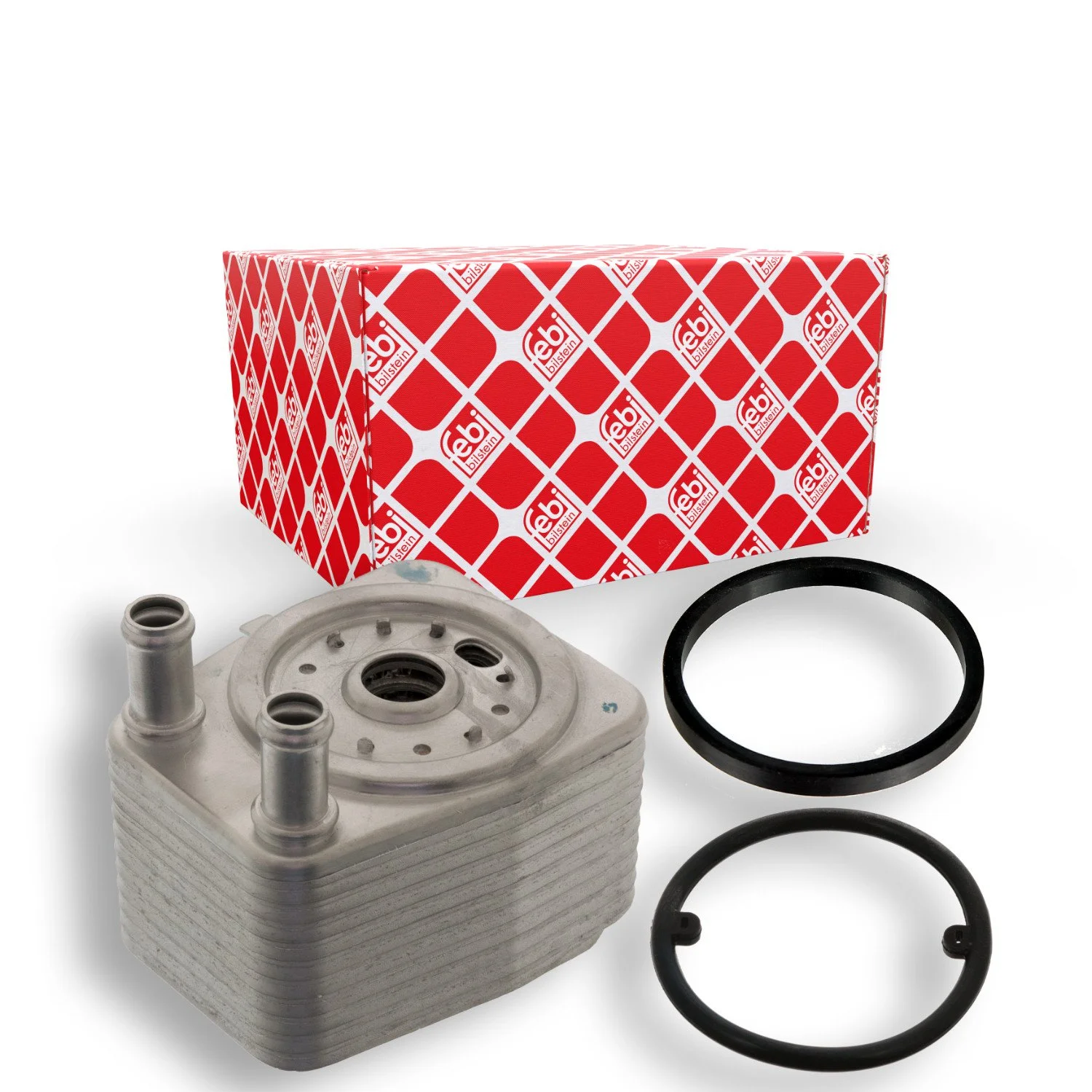 Масляный радиатор двигателя FEBI BILSTEIN 100746 для AUDI SEAT SKODA VW, фото №1