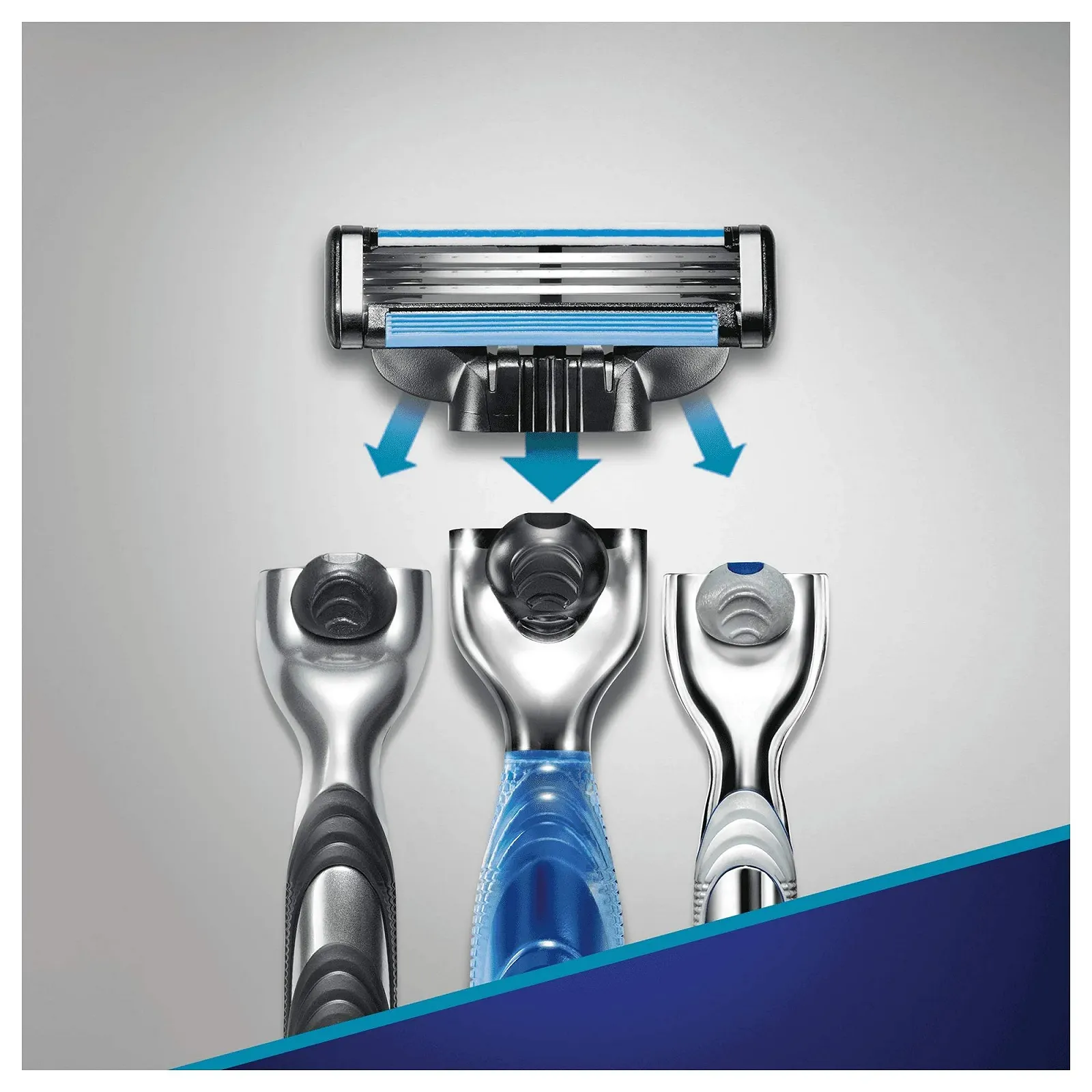 Сменные лезвия для бритвы Gillette Mach3 12 шт., фото №4