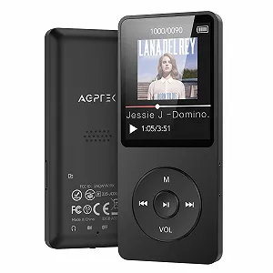 MP3 плеєр AGPTEK A02 32 ГБ Чорний - Фото 1
