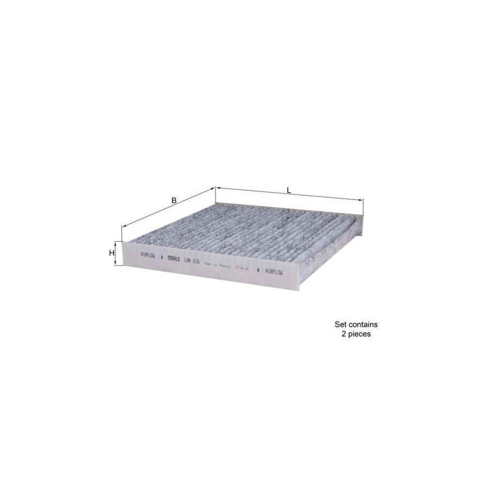 Фільтр салону KNECHT LAK 216 для HONDA ACURA, фото №1 Фільтр салону KNECHT LAK 216 для HONDA ACURA, фото №1