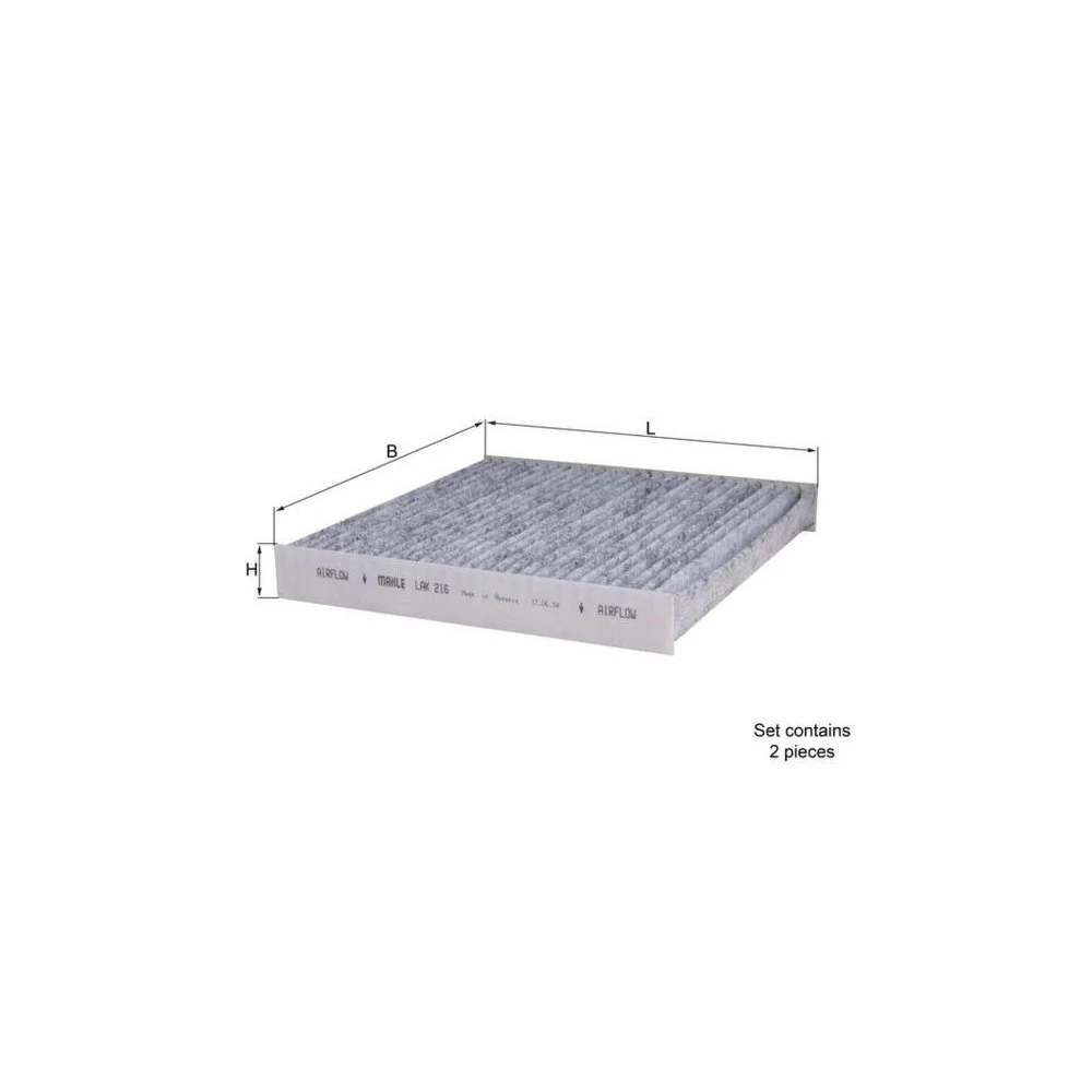 Фильтр салона KNECHT LAK 216 для HONDA ACURA, фото №1