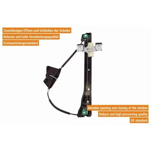 Склопідйомник VAICO V10-7616 Green Mobility Parts для AUDI SEAT SKODA VW VAG, фото №3