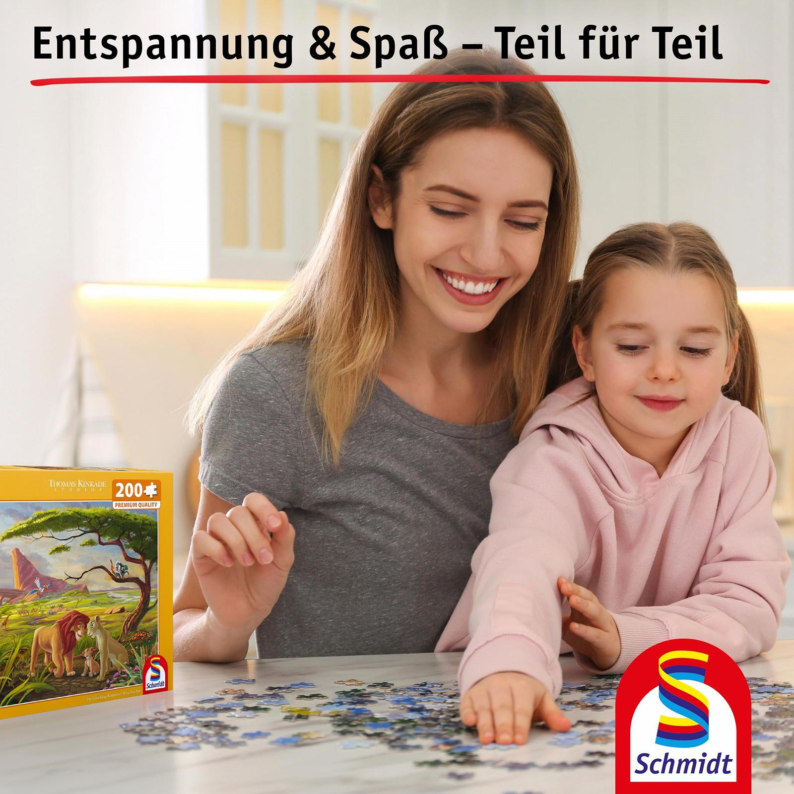 Пазл Schmidt Spiele Disney Thomas Kinkade The Lion King Remember Who You Are 200 элементов (56560), фото №7