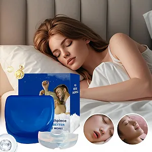 Захисний ротовий апарат від хропіння Пристрій від бруксизму та апное synthetic.ua - Фото 1