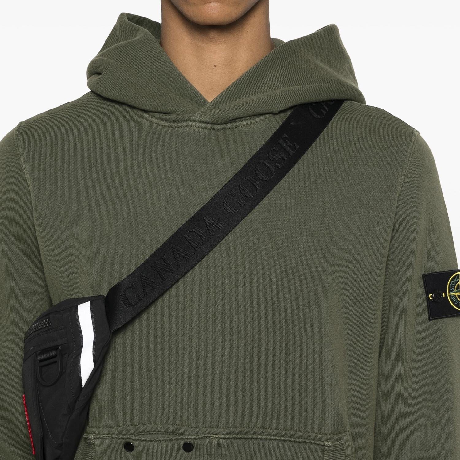 Худі Stone Island Compass Patch Hoodie GREEN XL, фото №4