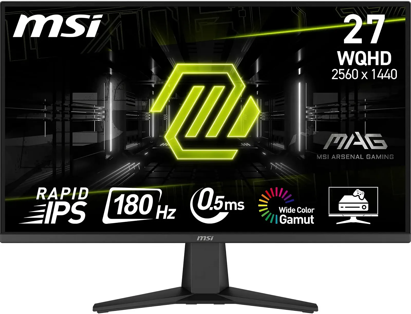 Монитор 27" MSI MAG 275QF 2K IPS 180 Гц, фото №1