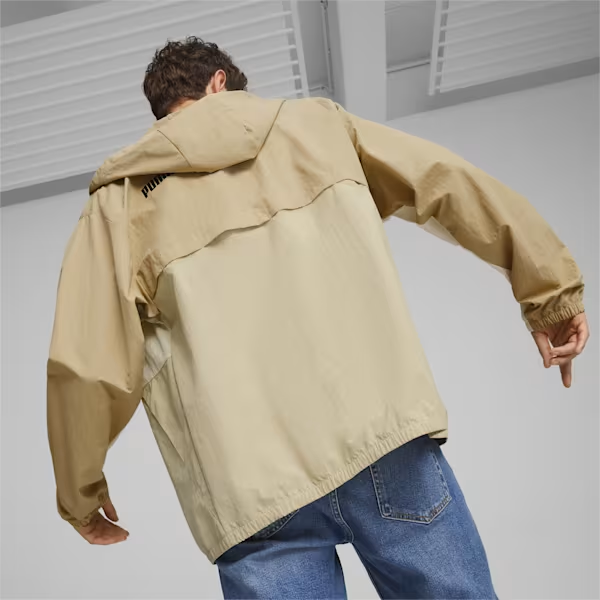 Ветровка Puma Hooded Windbreaker 67538783 Бежевый XL, фото №2