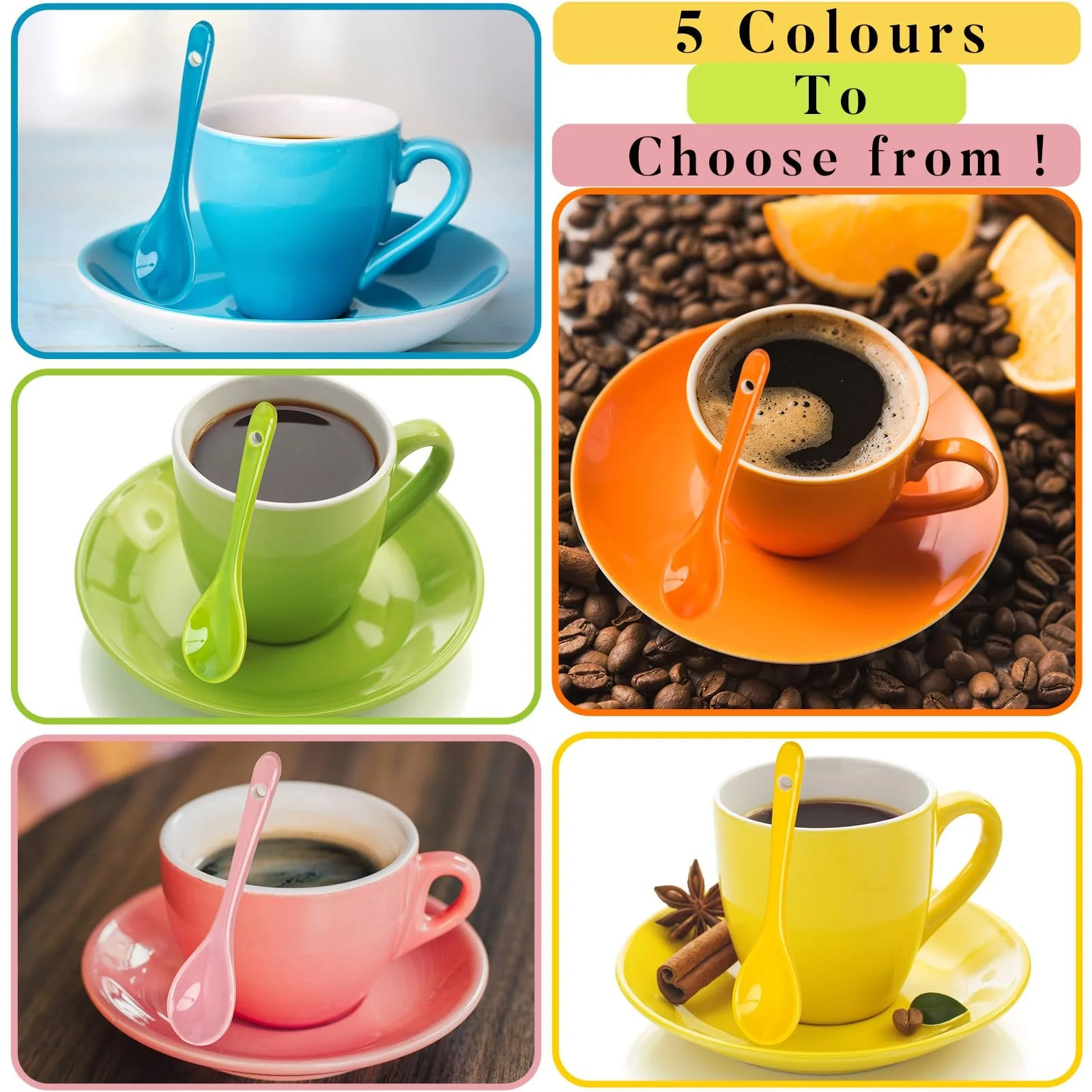 Набір з 10 порцелянових ложок, фото №3