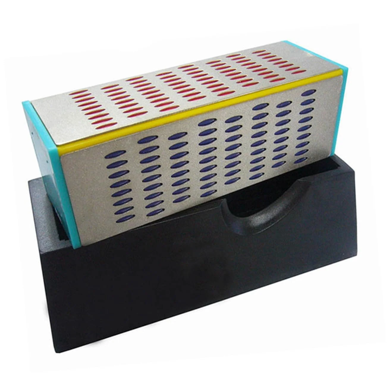 Точильный камень TOYANDONA алмазный четырехсторонний сверхтвердый, фото №1