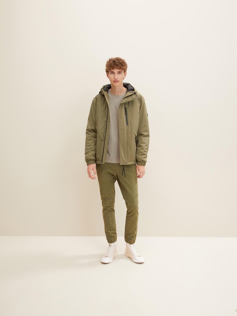 Куртка Tom Tailor 1032432-10415 Technical jacket Хаки L, фото №3