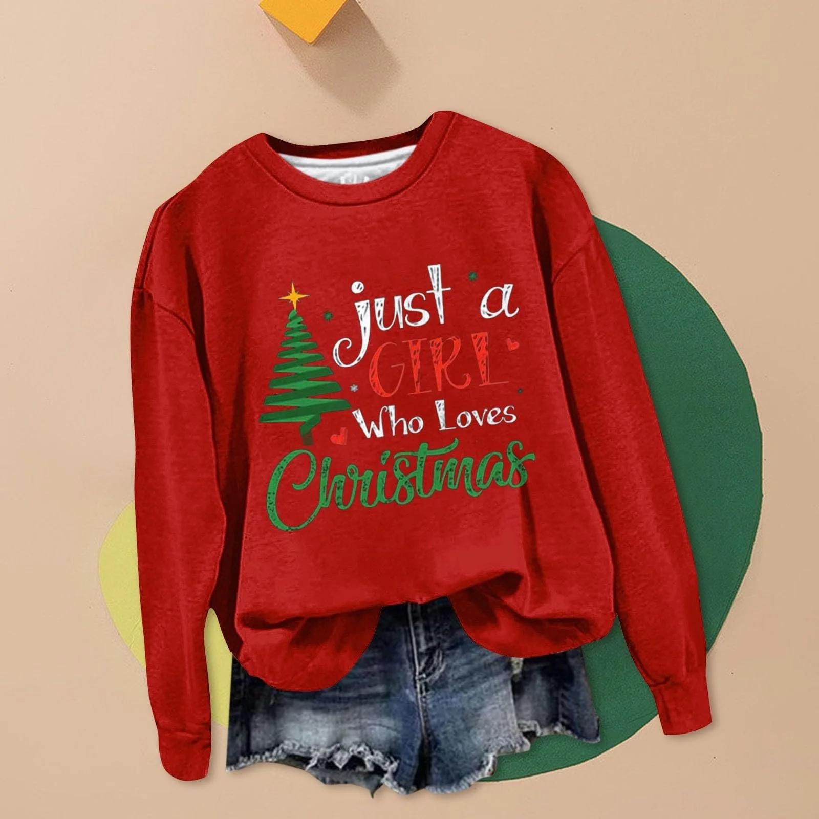 Жіночий світшот Generisch, спортивний, м'який, з довгими рукавами, фото №4