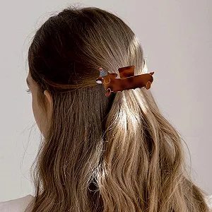 Заколка для волос Такса, Прочные милые заколки для волос, Ацетатная заколка для собак, Аксессуары для волос для женщин и девочек synthetic.ua - Фото 1