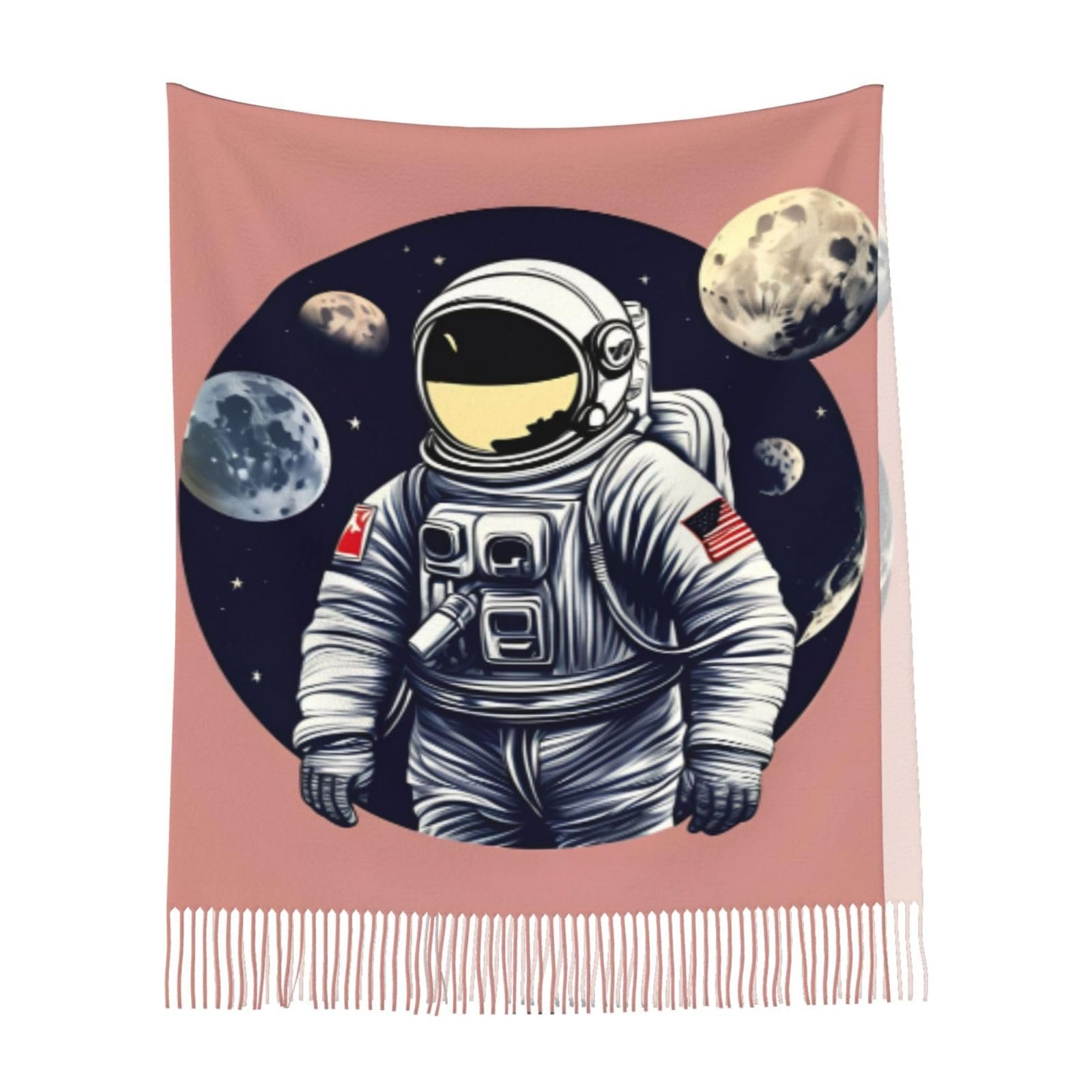 Пашміна LNNIUK з малюнком, фото №9