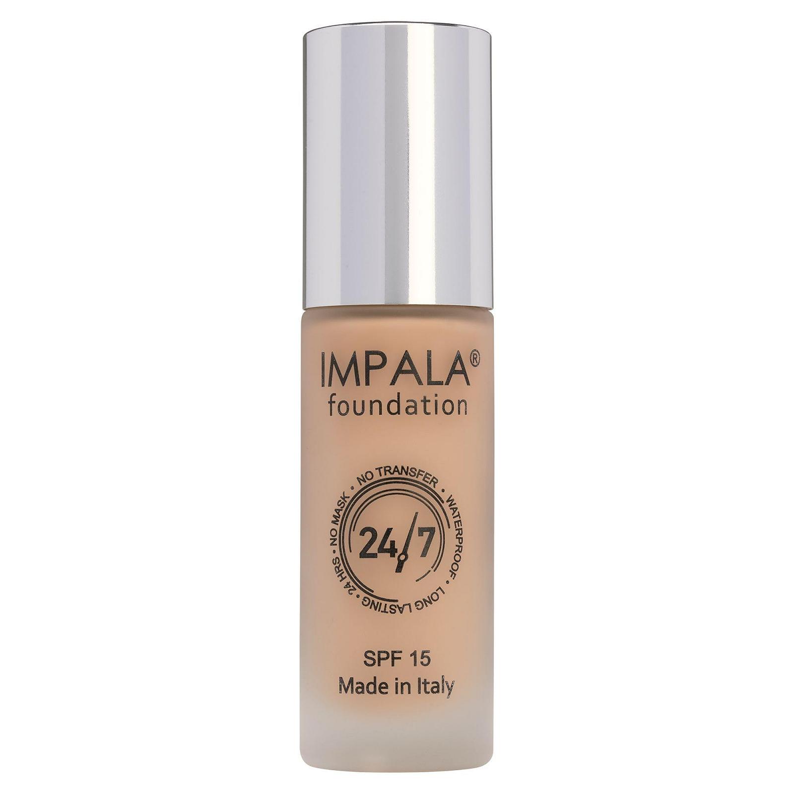 Фонд Impala Waterproof 24/7 SPF15 №04 Пісочний 30 мл, фото №1