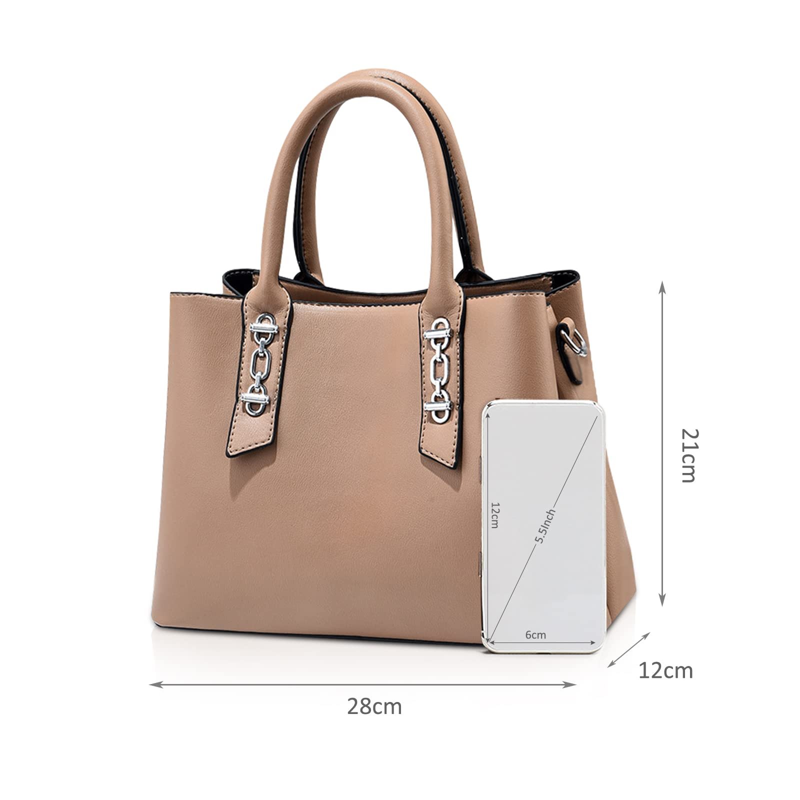 Сумка жіноча NICOLE & DORIS, сумка через плече, проста елегантна, стильна, із штучної шкіри, повсякденна, з верхньою ручкою, середня, фото №6 Сумка жіноча NICOLE & DORIS, сумка через плече, проста елегантна, стильна, із штучної шкіри, повсякденна, з верхньою ручкою, середня, фото №6