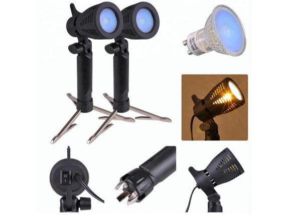 Набор для предметной съёмки Visico 40x40x40см Лайтбокс Фотокуб, фото №4