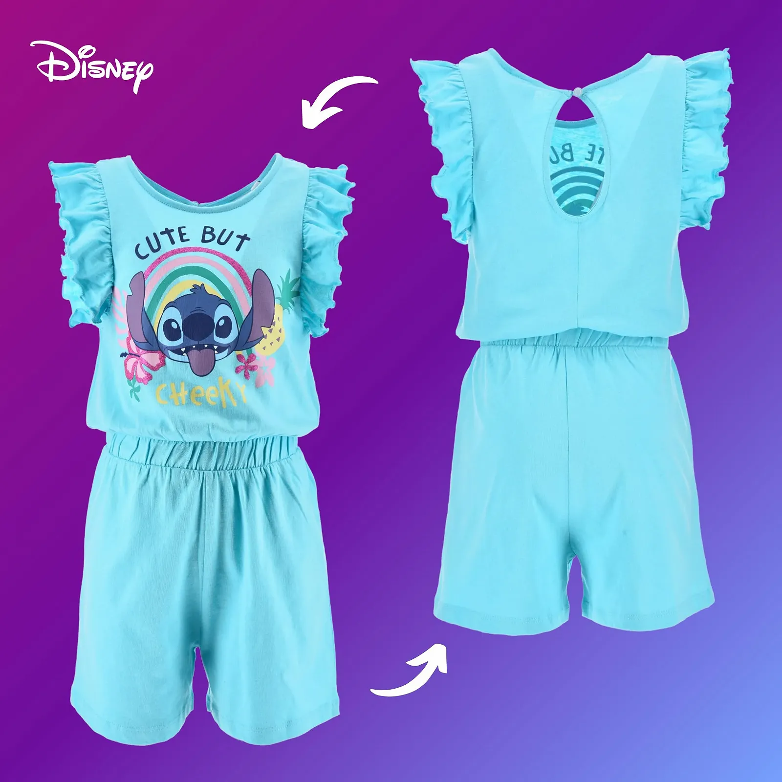 Комплект піжамний (футболка та шорти) Disney Stitch, фото №7 Комплект піжамний (футболка та шорти) Disney Stitch, фото №7