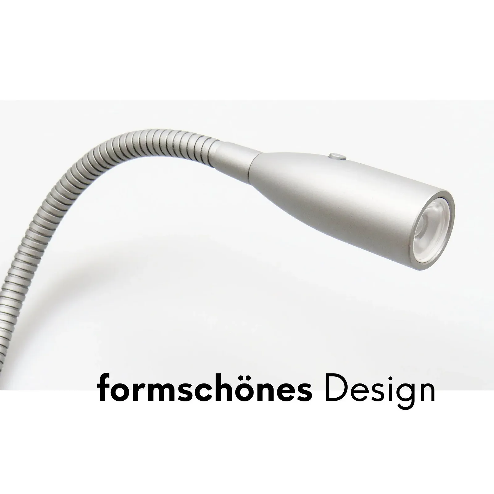 Настільна лампа LED Гнучка Хром, фото №2