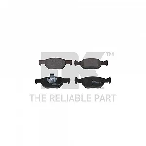 Комплект гальмівних колодок, дискове гальмо NK 222363 для FIAT LANCIA Передній міст - Фото 1