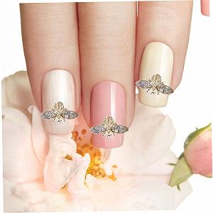 3D украшения для ногтей Bienen-charme, винтаж, набор 4 шт., пчелы, 10 шт. * 4 synthetic.ua - Фото 1