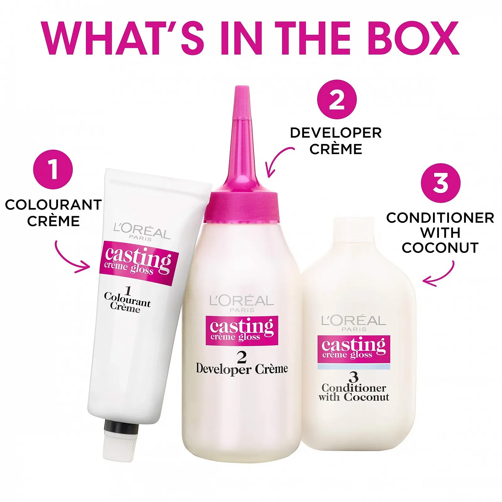 Фарба для волосся L'Oréal Paris Casting Creme Gloss, фото №3 Фарба для волосся L'Oréal Paris Casting Creme Gloss, фото №3