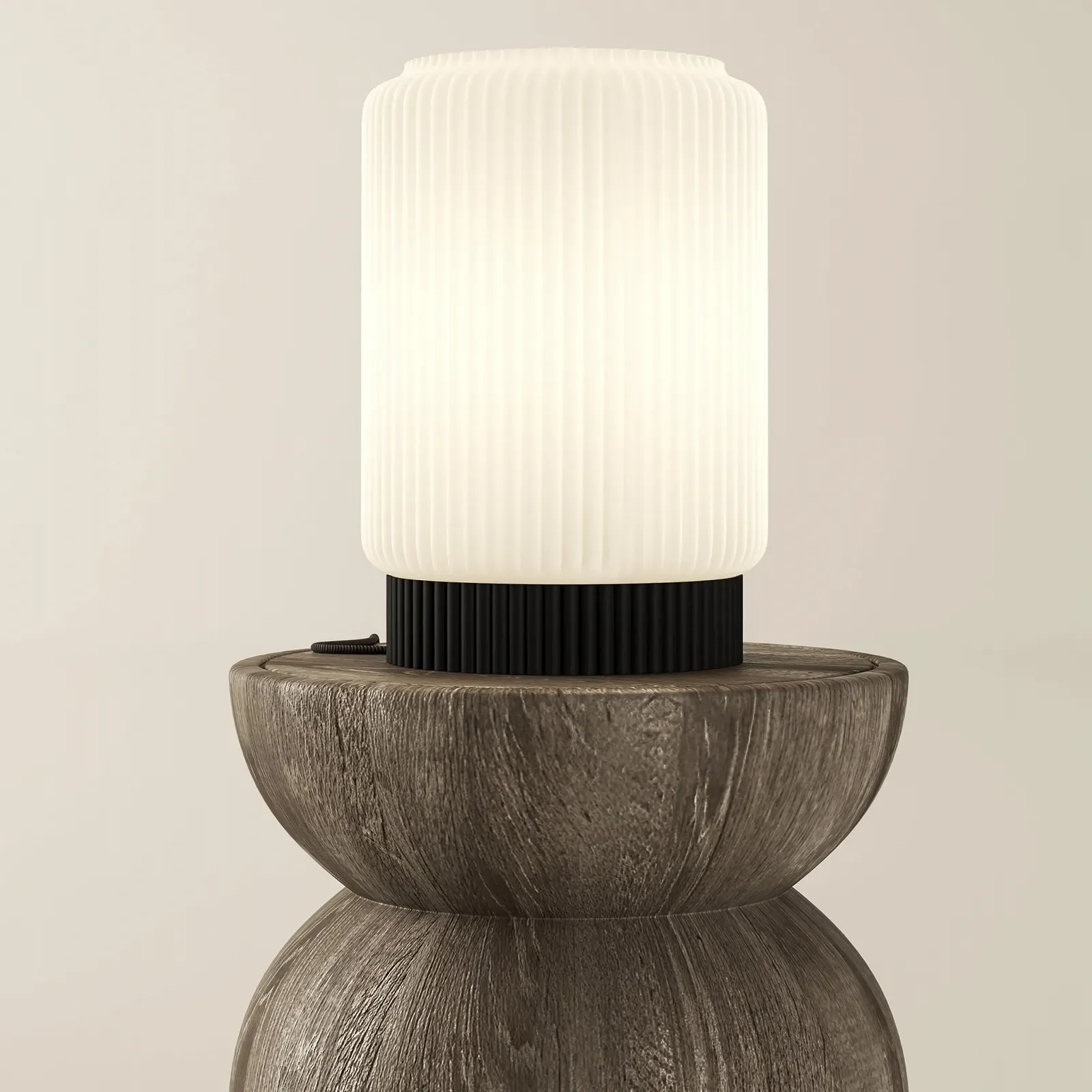 Настольная лампа Eldar Indirect Light E14 Натуральная, фото №1