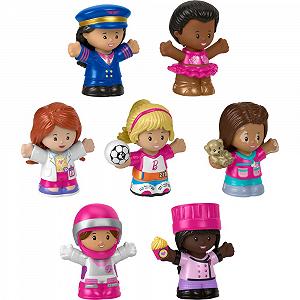 Набор игровых фигурок Fisher-Price Little People Barbie HCF58 7 фигурок - Фото 1
