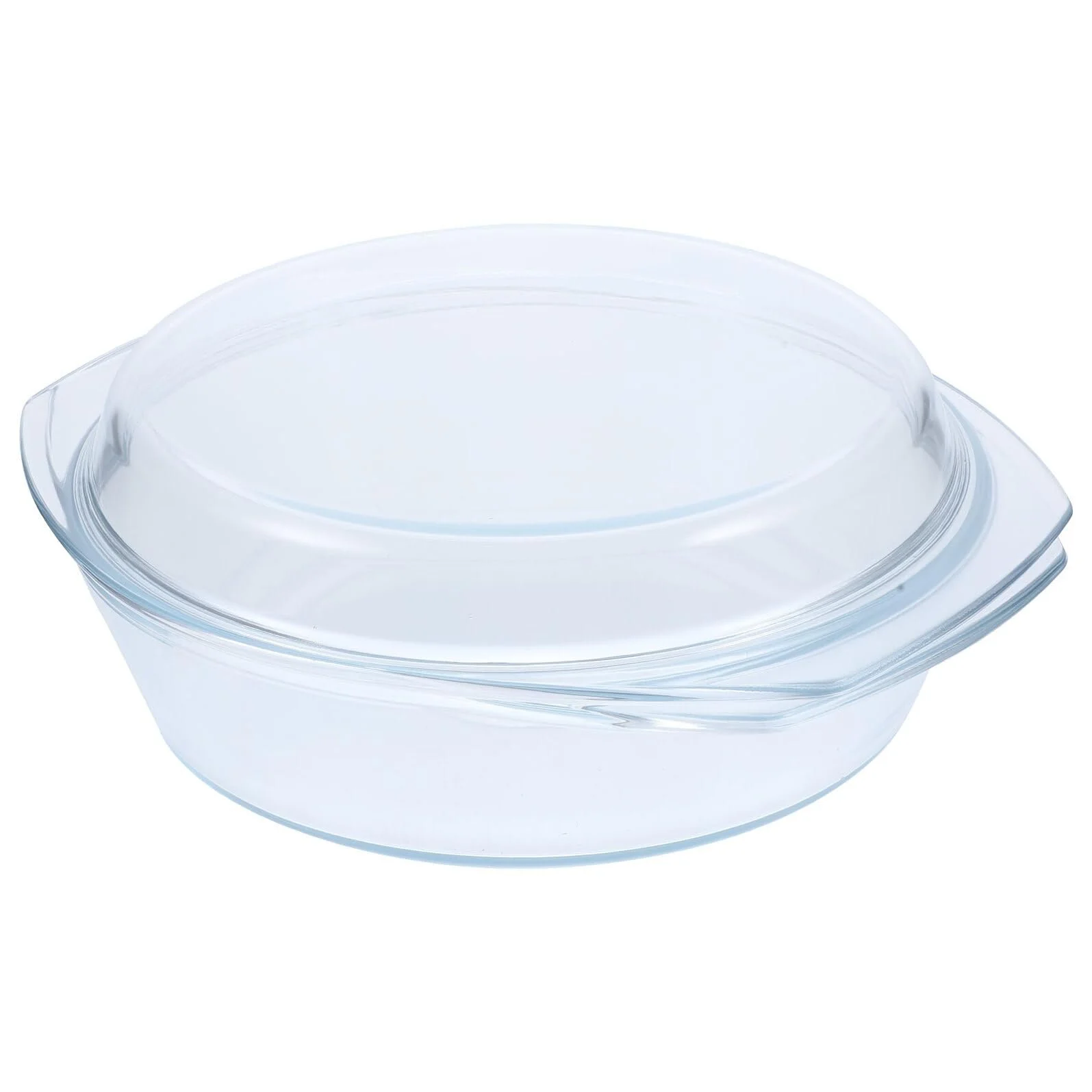 Форма для запікання Homoyoyo скляна з кришкою жаростійка, фото №1