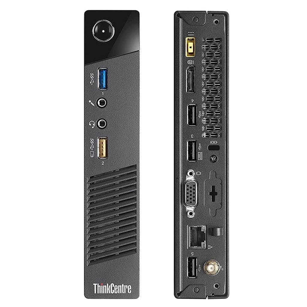 ПК Lenovo ThinkCentre M73 Tiny Intel i7 4765T 8-Thread 3ГГц 16ГБ 512ГБ SSD черный, фото №4
