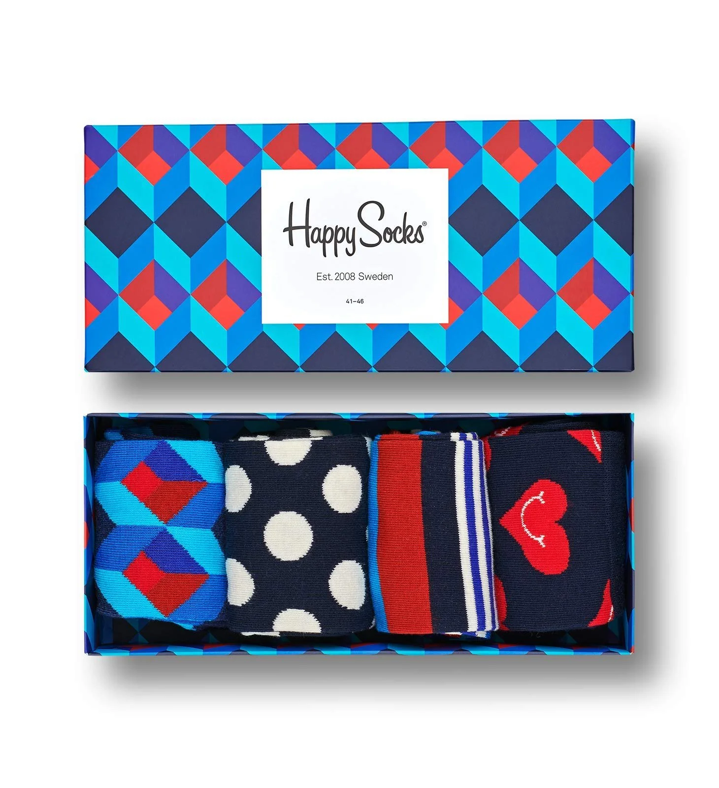 Носки Happy Socks Женские (4 пары), фото №1 Носки Happy Socks Женские (4 пары), фото №1