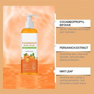 Гель для душу Persimmon Body Wash очищувальний та зволожувальний 3 шт. synthetic.ua - Фото 1