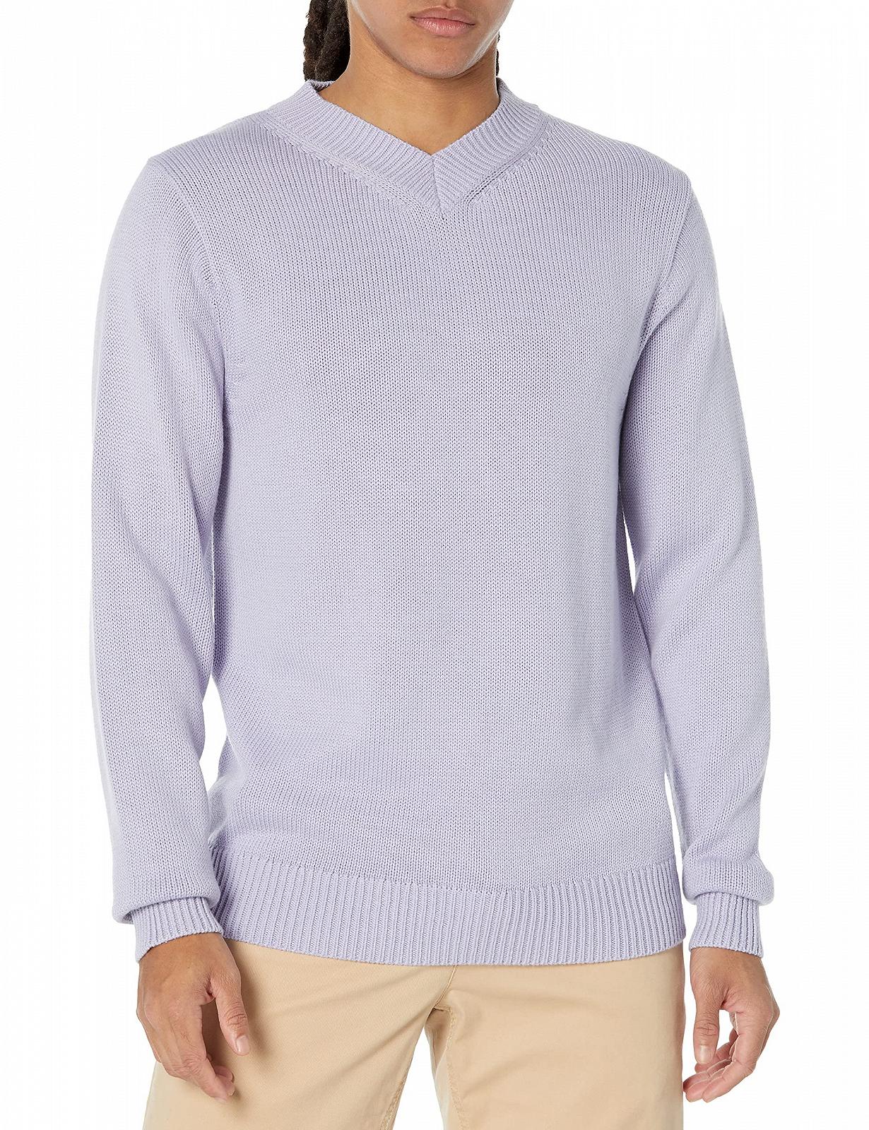 Джемпер з V-подібним вирізом Amazon Essentials Regular Fit, фото №1