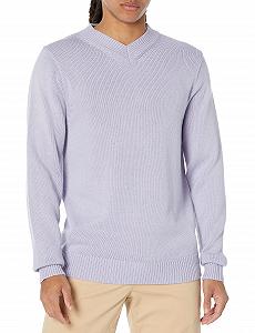 Джемпер з V-подібним вирізом Amazon Essentials Regular Fit - Фото 1