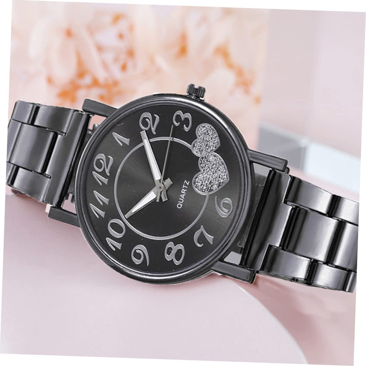 Жіночий наручний годинник Healvian, сталевий браслет, діловий дизайн, точний кварцовий механізм, фото №7 Жіночий наручний годинник Healvian, сталевий браслет, діловий дизайн, точний кварцовий механізм, фото №7