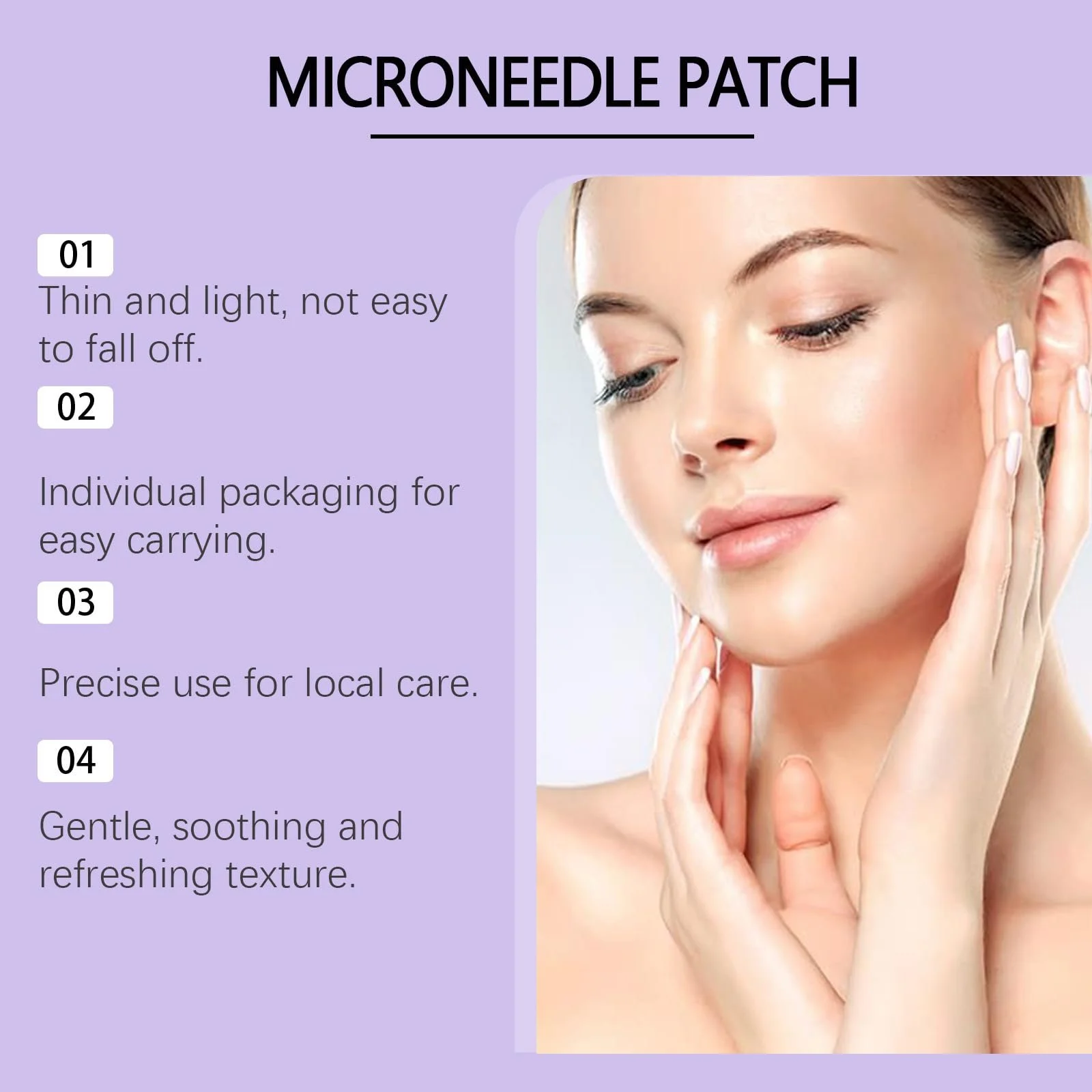 Заспокійливі патчі з магнієм Quick Calming, очищаючі патчі проти прищів, фото №5