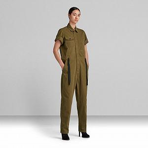 Жіночий комбінезон G-Star Army Jumpsuit Straight Famous Brushed Herringbone - M ціна на synthetic.ua - Фото 1 Жіночий комбінезон G-Star Army Jumpsuit Straight Famous Brushed Herringbone - M synthetic.ua - Фото 1